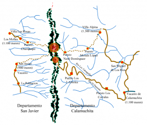 Mapa del Cerro Champaqui